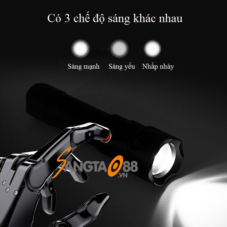 Đèn pin siêu sáng X37-P50