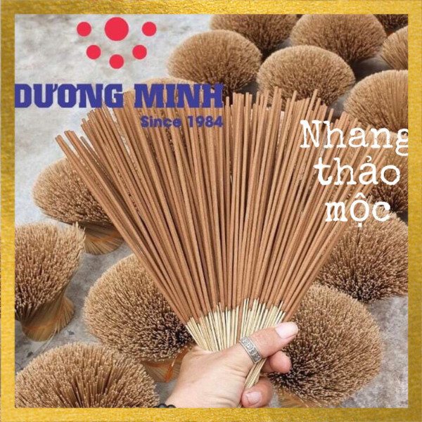 Hương nhang Bắc nhang Thảo Mộc Dương Minh 100% thành phần thiên nhiên hương nhang thơm organic an toàn nhang cây 30cm nhang không hóa chất