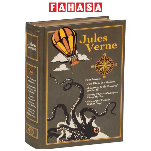Jules Verne: Four Novels (Leather-bound Classics)