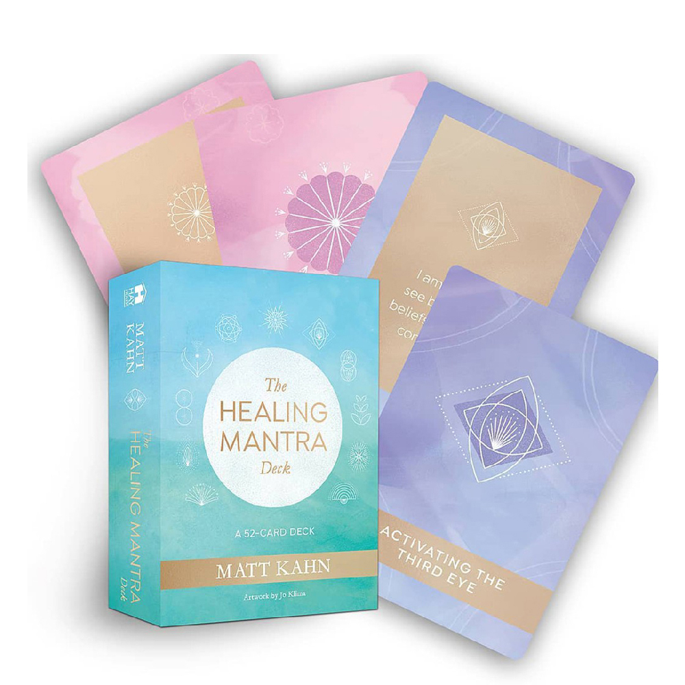 Hình ảnh Bài Tarot Healing Mantra Deck 52 Lá Bài Tặng File Tiếng Anh Và Đá Thanh Tẩy