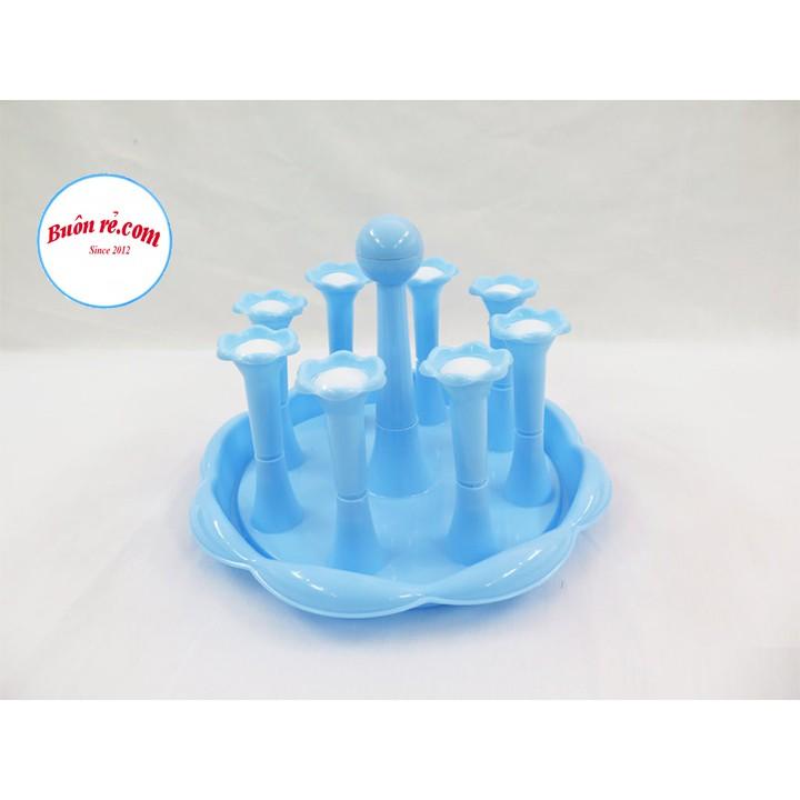 Khay úp cốc, ly hình hoa mai Việt Nhật - Giá để cốc cao cấp Việt Nhật Br01415