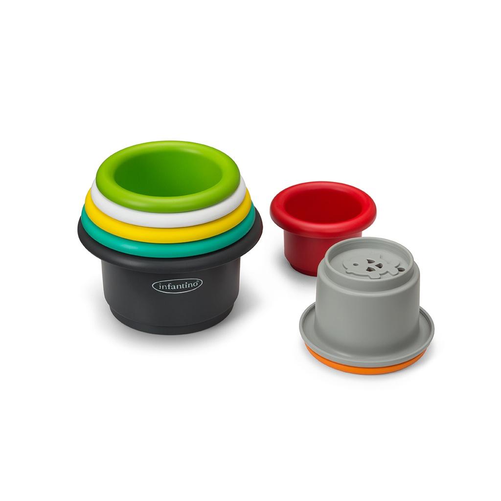 Đồ Chơi Hình Cốc Infantino Size Mini - Stack'N Nest Cups