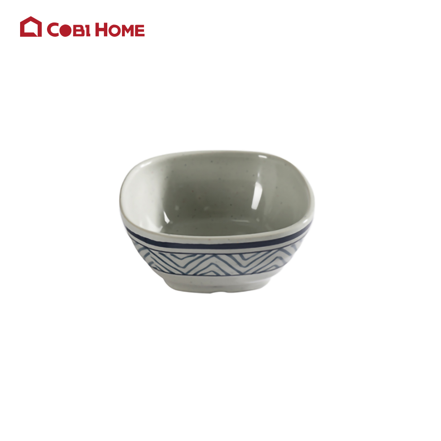 Chén chấm vuông bằng melamine cao cấp