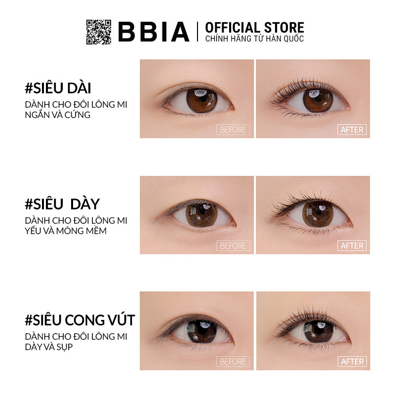 Bbia Never Die Mascara Power Black 7g