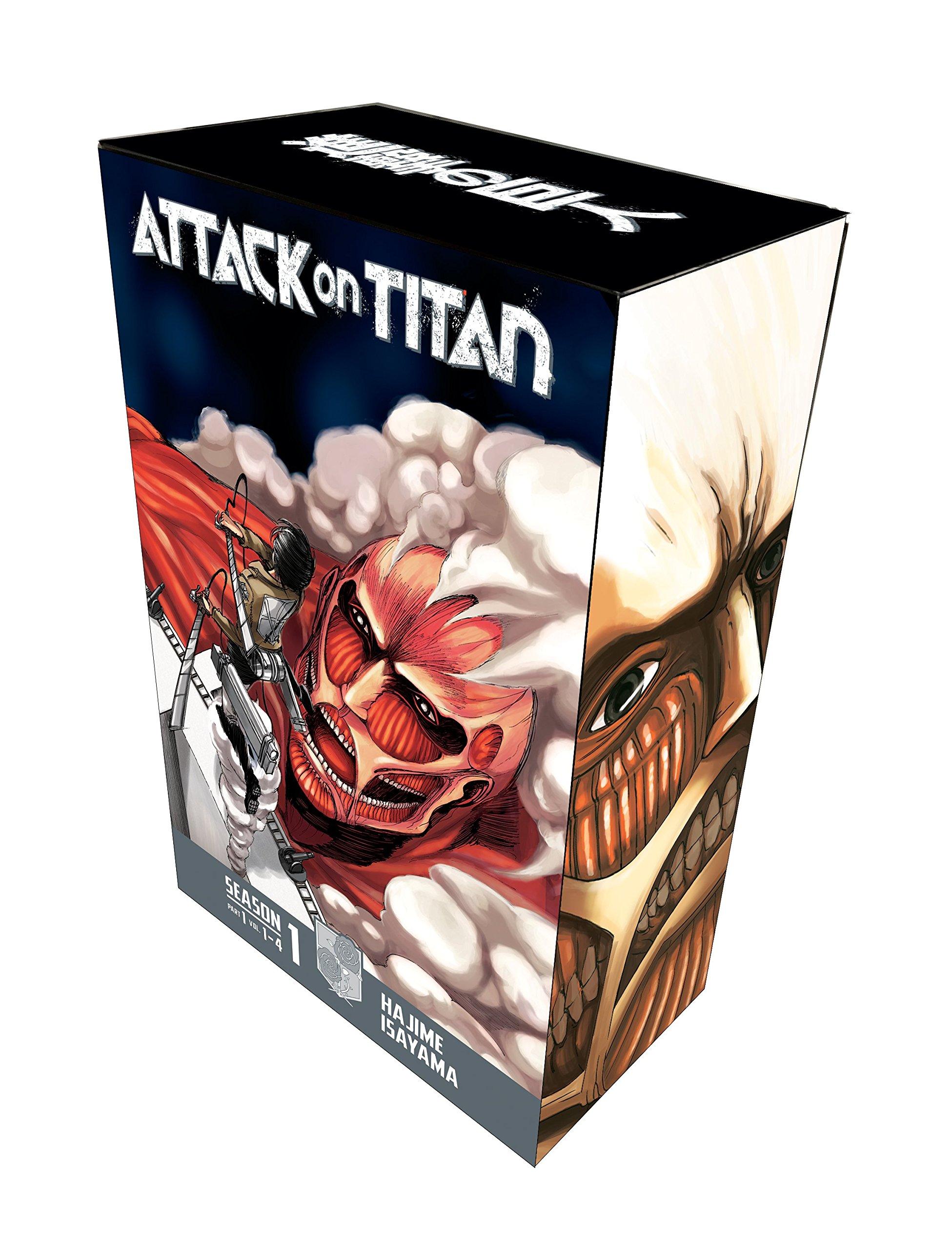 Attack On Titan Season 1 Part 1 Manga Box Set