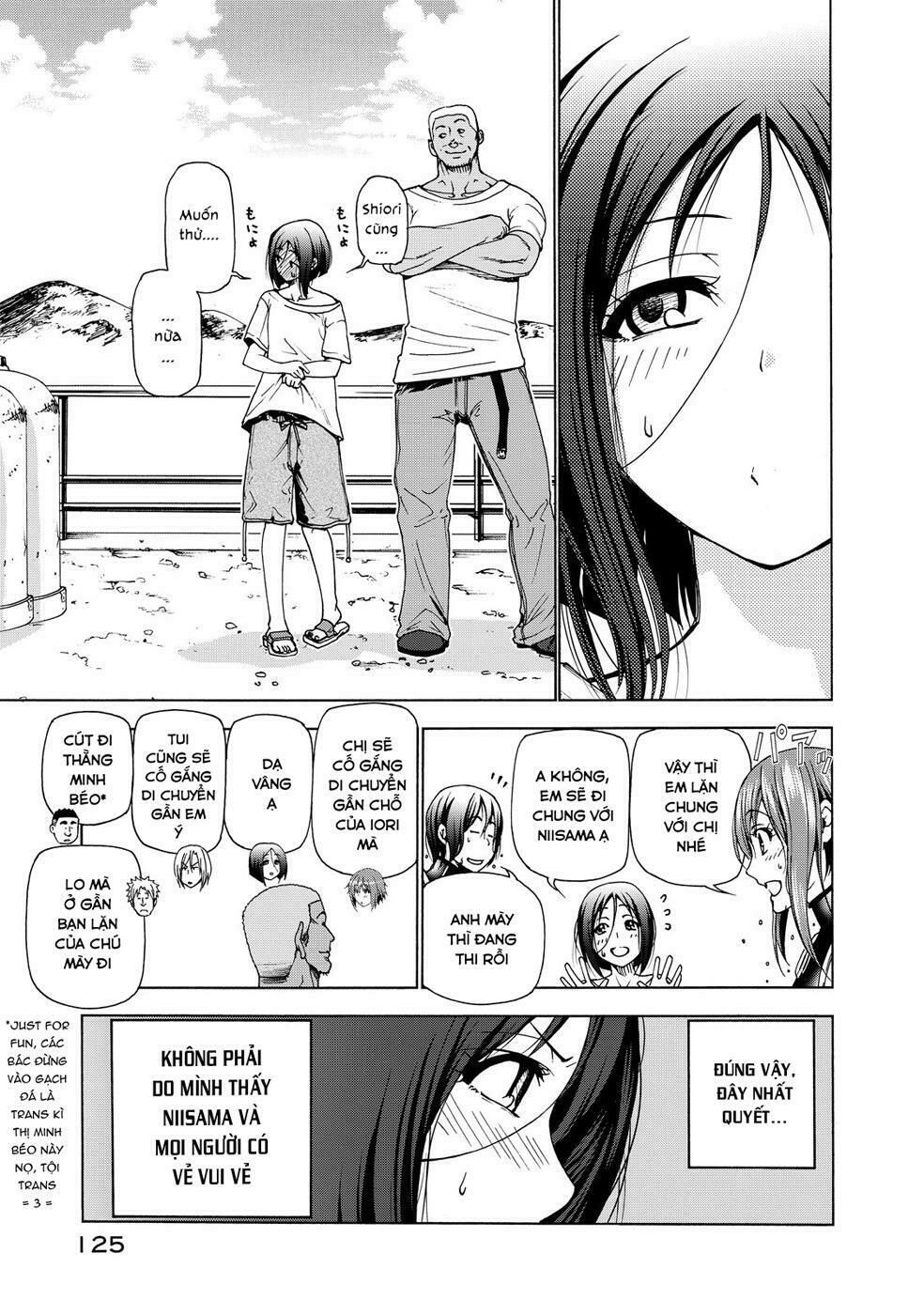 cô gái thích lặn - grand blue chapter 28 35