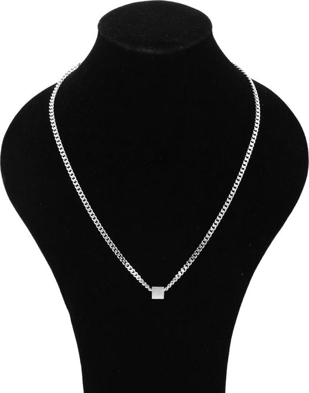 Dây chuyền vòng cổ unisex khối lập phương