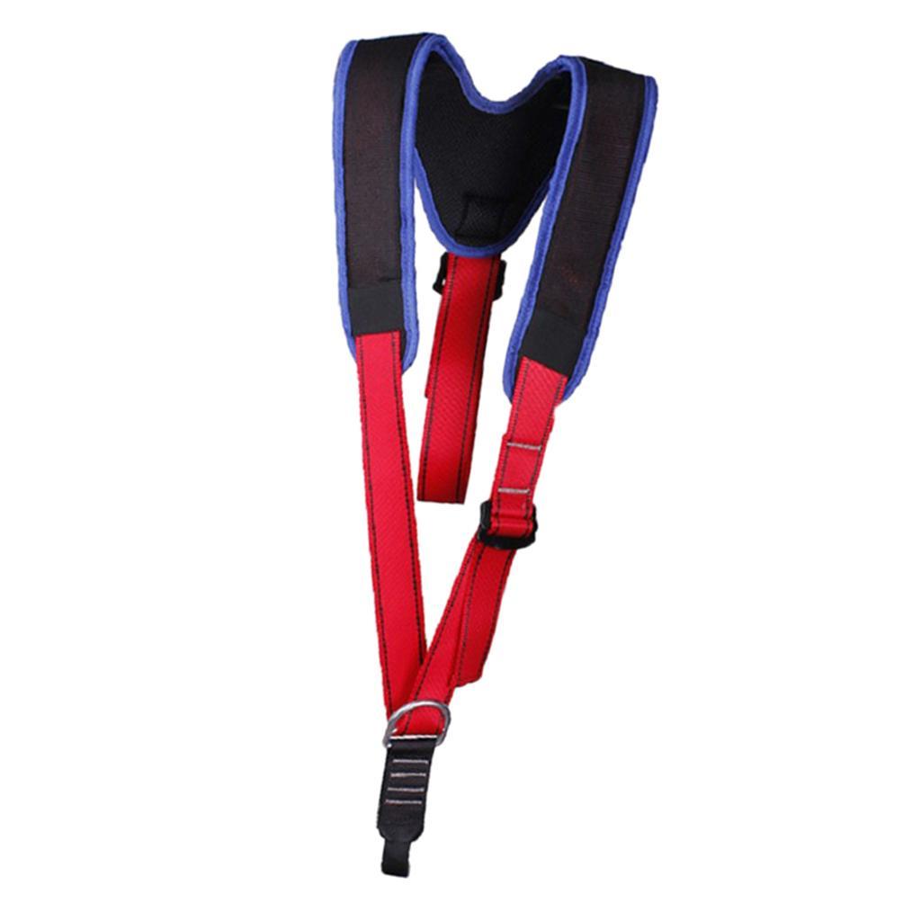 Mountaineering Safety Harness Belt Shoulder Strap Rock Climbing Aerial Work