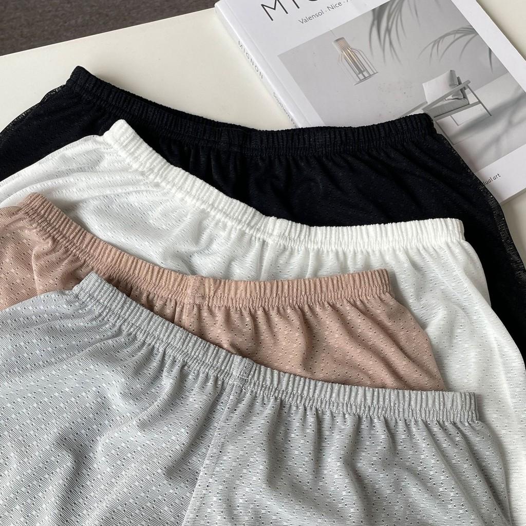 Quần Short Nữ Vải Lưới Mặc Hè Siêu Mát QS05