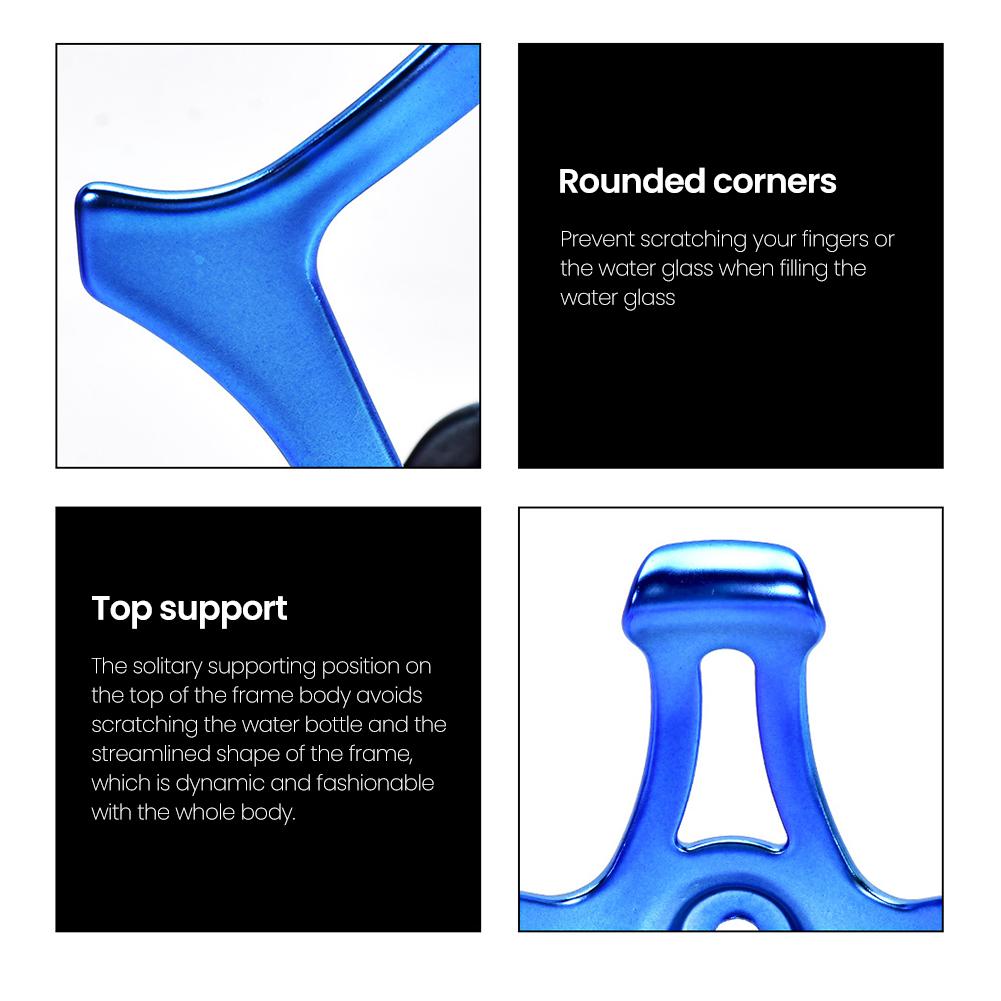 Giá Đỡ Chai Nước Cho Xe Bằng Hợp Kim Nhôm