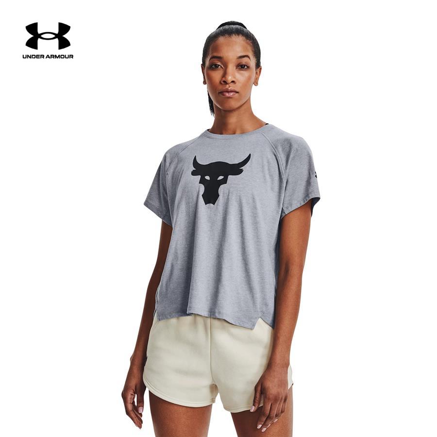 Áo thun tay ngắn thể thao nữ Under Armour Project Rock Bull - 1369962