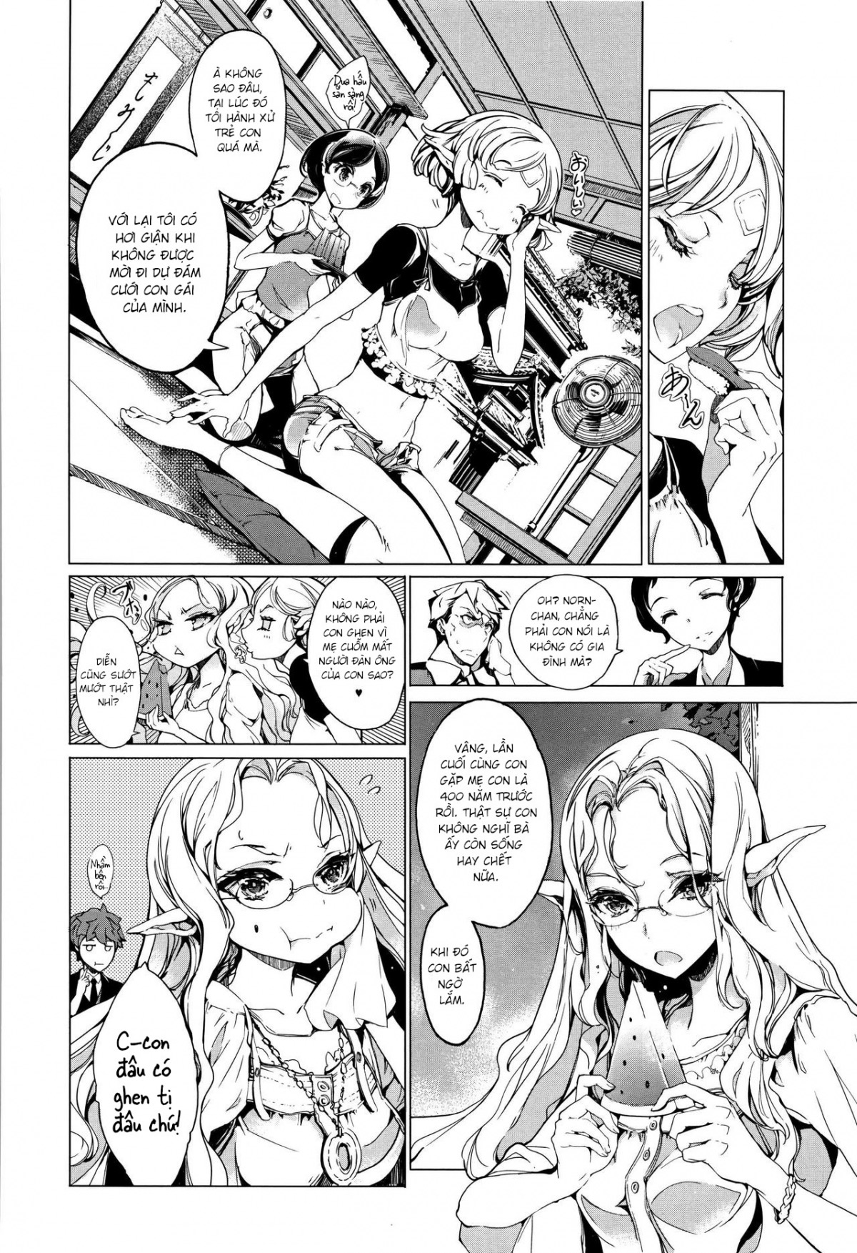 cô vợ yêu tinh chapter 5 36