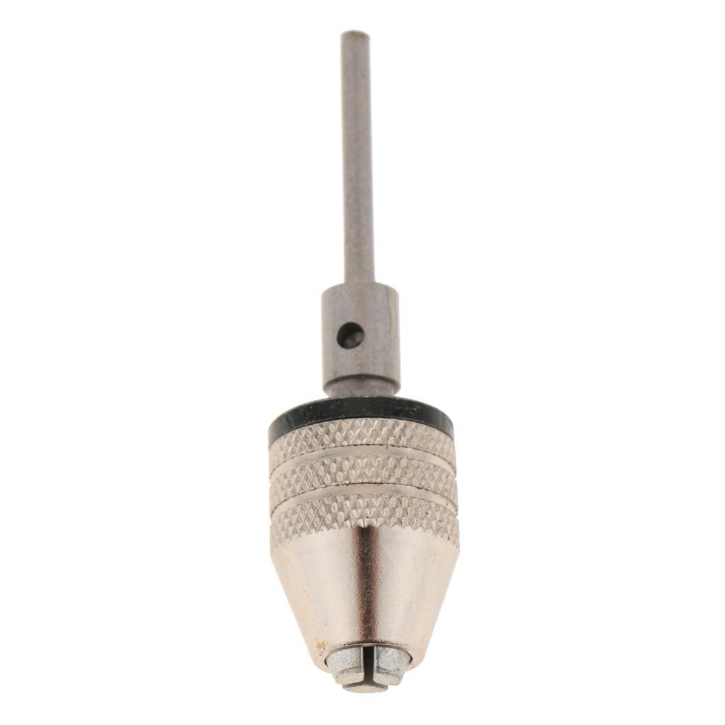 Pack of 2 | 0.3-3.4mm 2.35mm 3mm Drill Chuck Screwdriver Adaptor Hex Shank | Quick Release Drill Chuck Adapter Converter