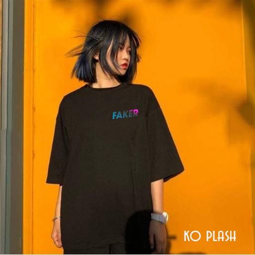 Áo Thun Phản Quang 7 Màu Tay Lỡ Unisex Siêu Hot