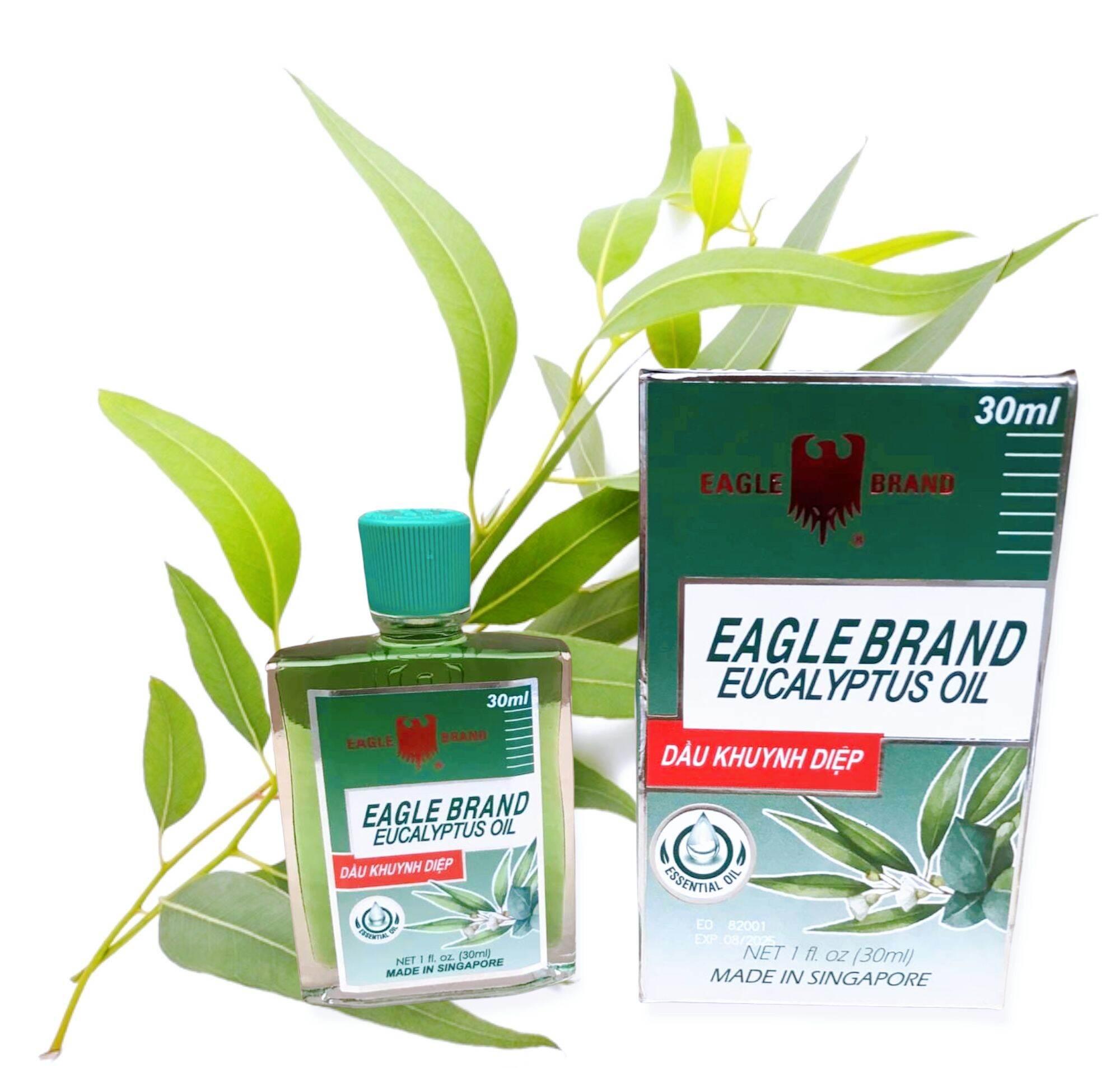 Dầu Khuynh Diệp Con Ó MỸ EAGLE BRAND EUCALYPTUS OIL 30ML ( Singgapore SX cho Thị Trường Mỹ )