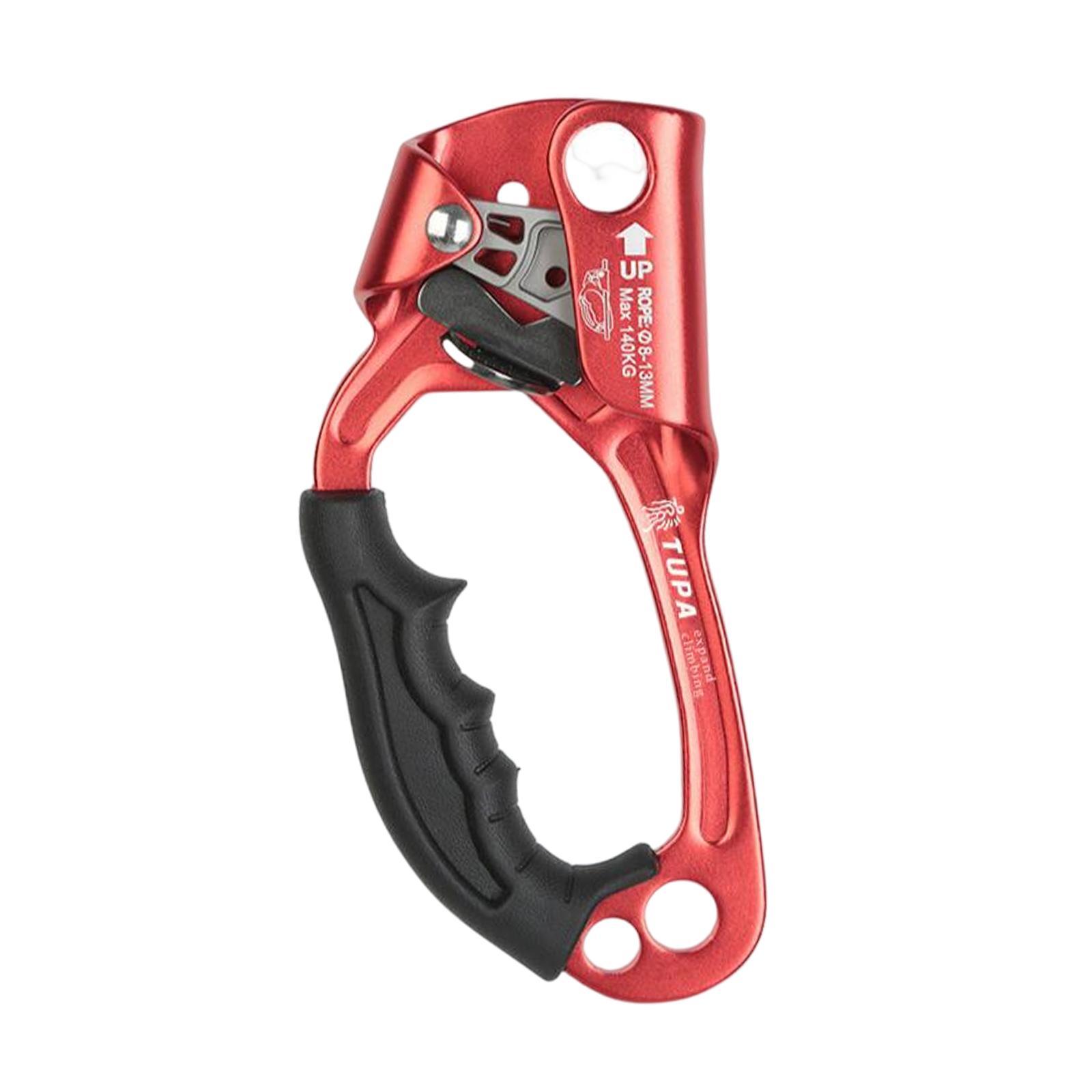 Climbing Rope Ascender Tool for 8mm-12mm Rope Rappelling Rock Climbing