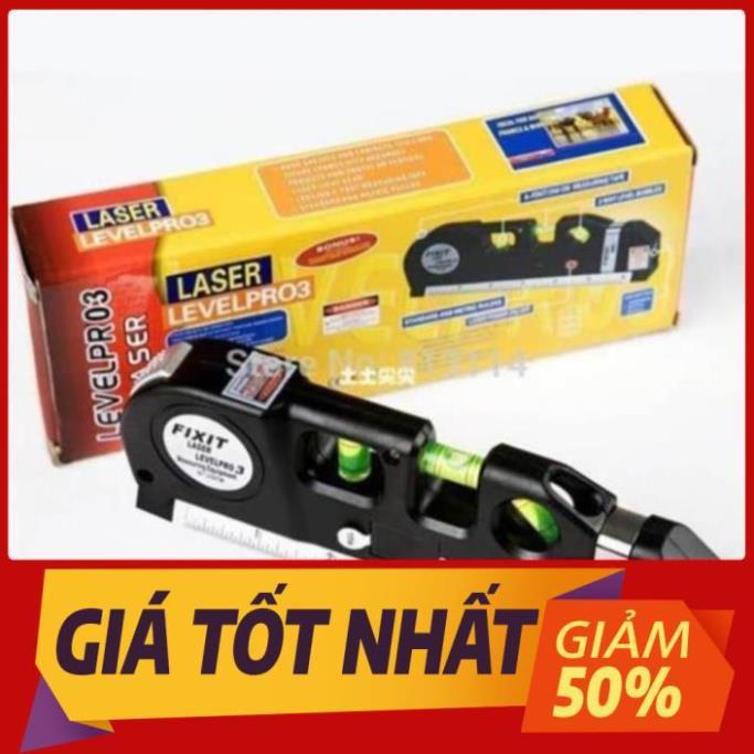 Thước đo laze cân bằng bọt nước (Ni vô laser LV-03)