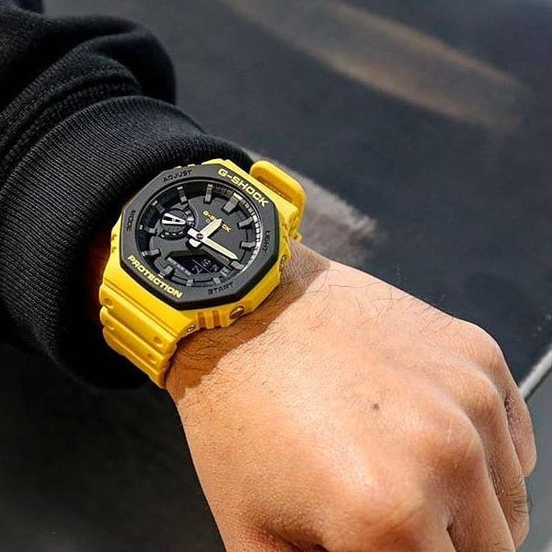Đồng hồ nam G-Shock Casio Anh Khuê bảo hành 5 năm GA-2100 GA-2110SU-9ADR