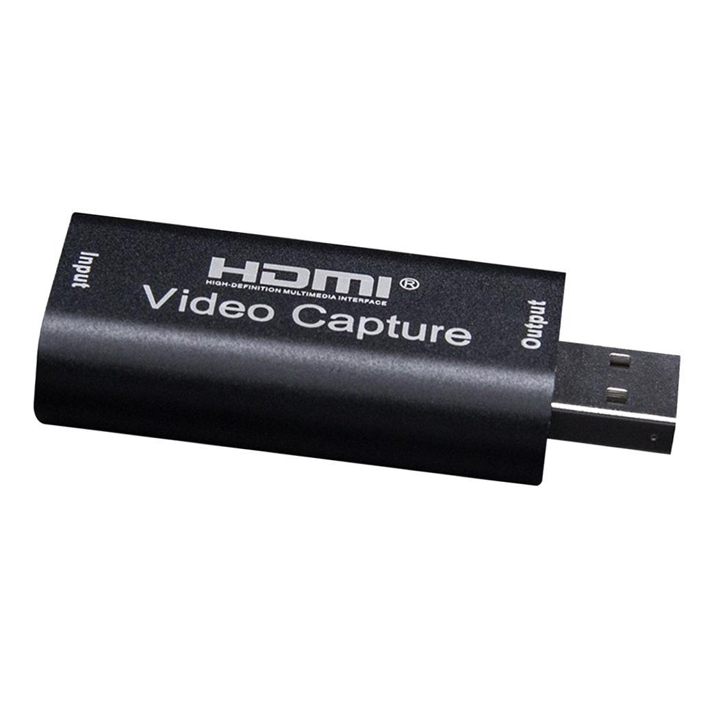 To USB Card 1080P for Game/ Black