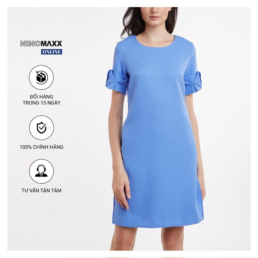 Đầm nữ Ninomaxx tay lỡ màu xanh dương mã 2007005