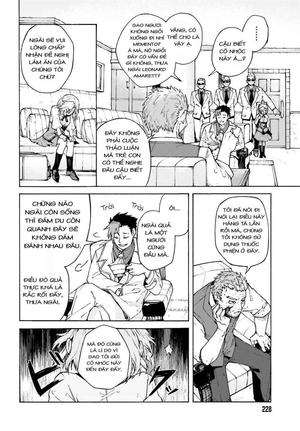 nàng loli sát thủ và ông chú bất tử! chapter 1.5 7