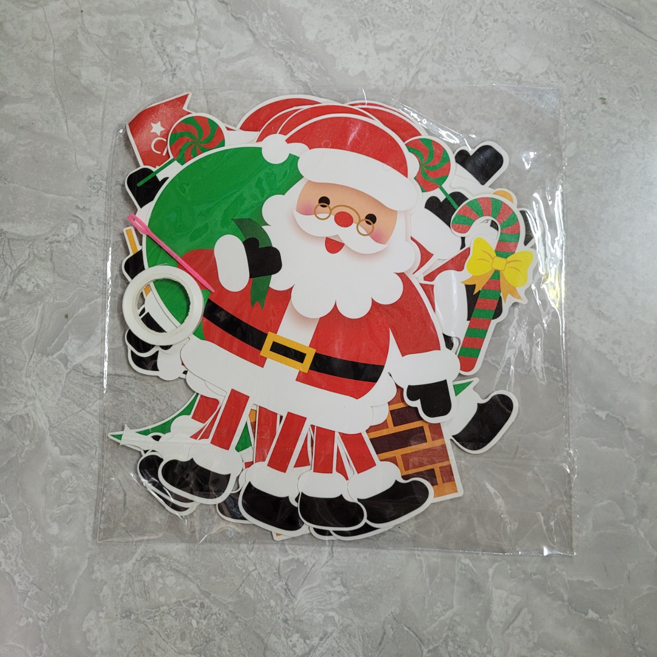 Dây treo trang trí giáng sinh ông già Noel