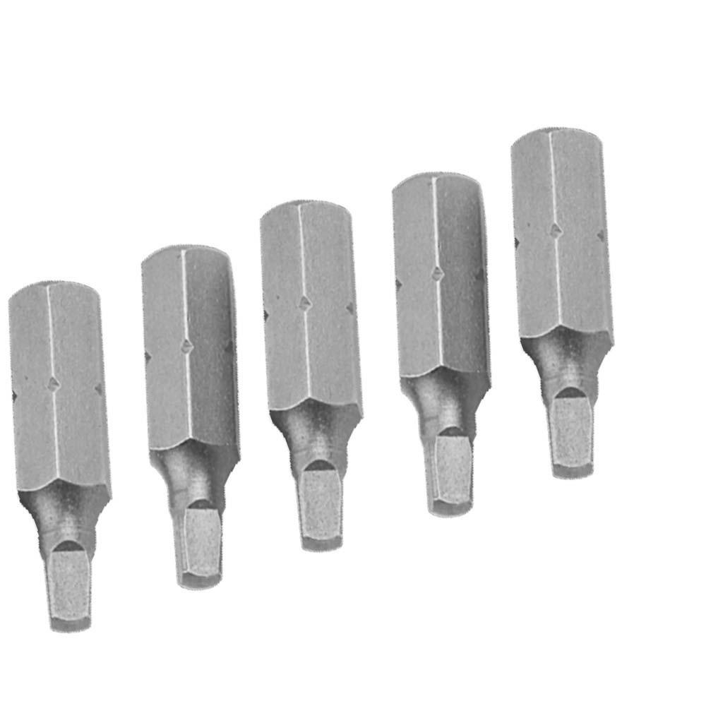 BỘ 5 ĐẦU VÍT VUÔNG  * S2 * 25MM TOLSEN 20280 - HÀNG CHÍNH HÃNG