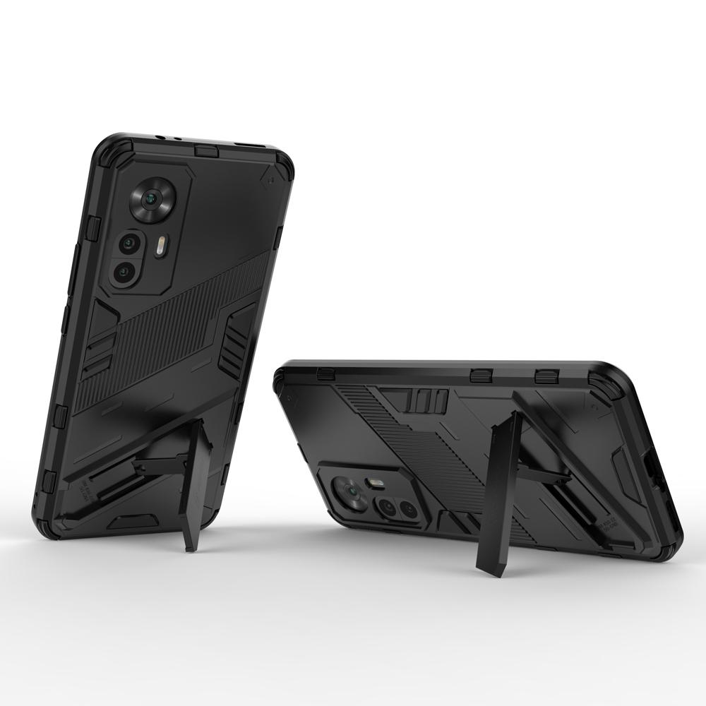 Ốp lưng cho Xiaomi 12T Pro Redmi K50 Ultra chống sốc Iron Man PUNK cao cấp kèm giá đỡ