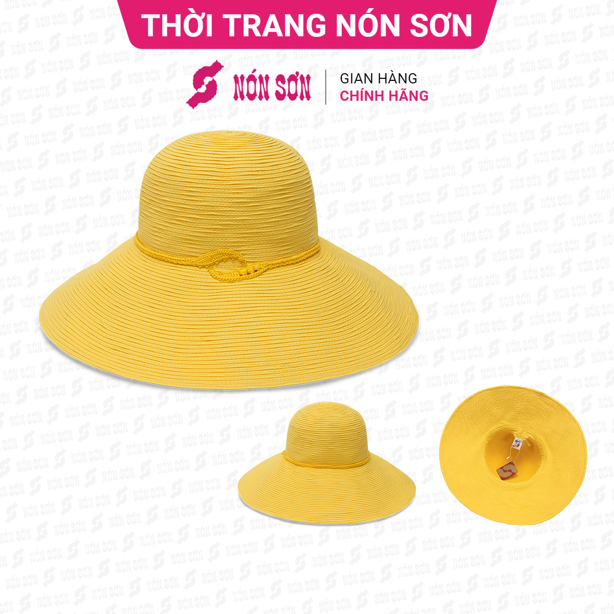 Mũ vành thời trang Nón Sơn chính hãng XH001-100-VG1