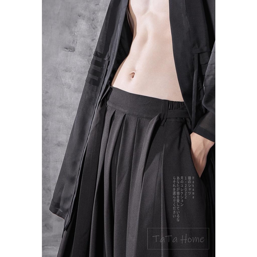 Quần Ống Xếp Phong Cách Nhật Bản - Hakama Pants