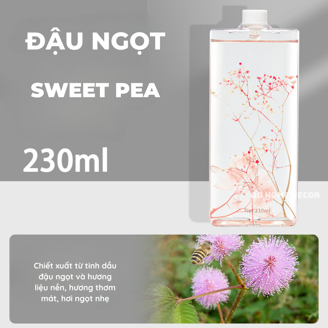 Nước hoa thay thế cho máy xịt phòng,tinh dầu xịt thơm phòng 6 mùi hương, dung tích lớn 230ml