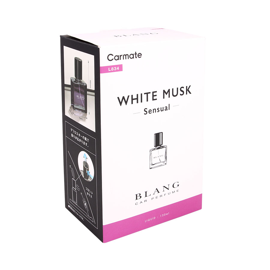 Nước Hoa Ô Tô CARMATE Blang Liquid BC L834 White Musk Sensual 130ml