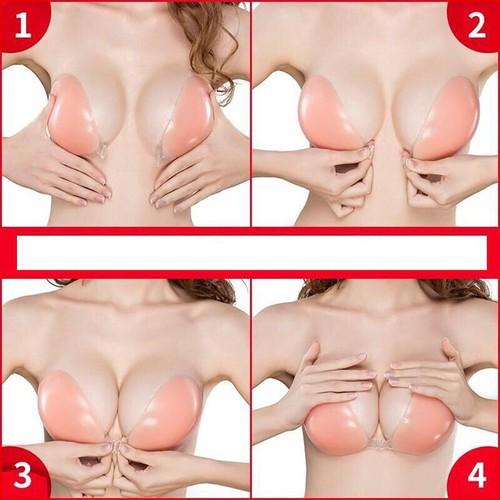 Siêu phẩm - Áo bra dán ngực silicon full hộp