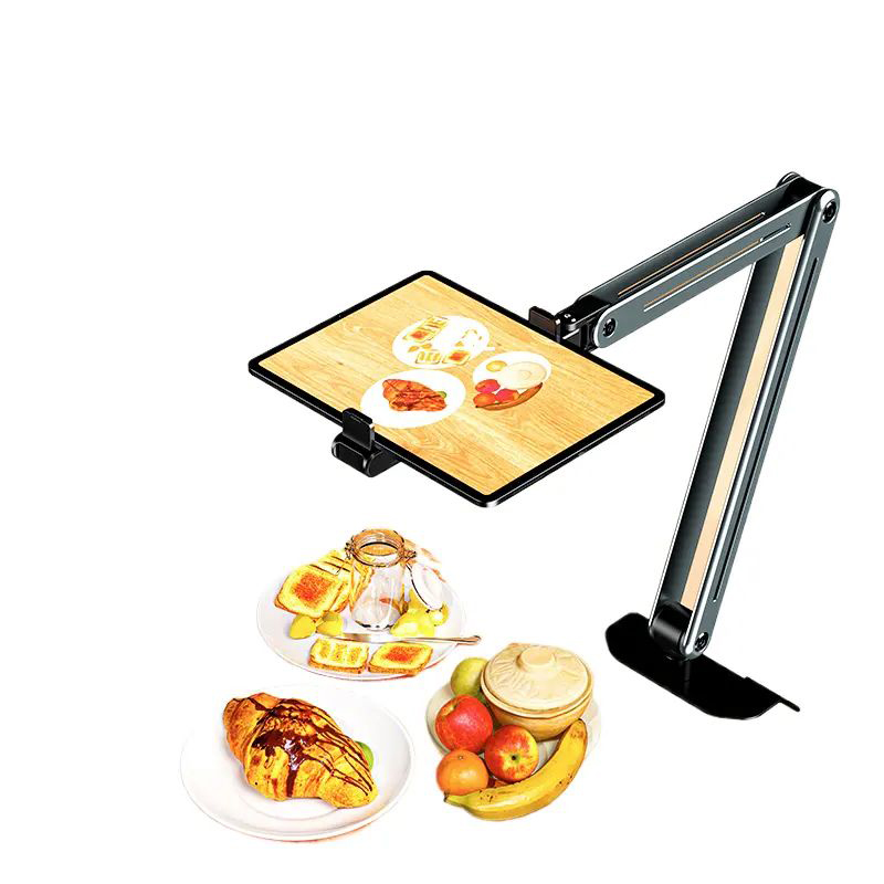Giá đỡ xem phim kê đầu giường, sofa 3 in 1 360 dùng cho iPad/Tablet/điện thoại hiệu Zaki - Hàng Chính Hãng