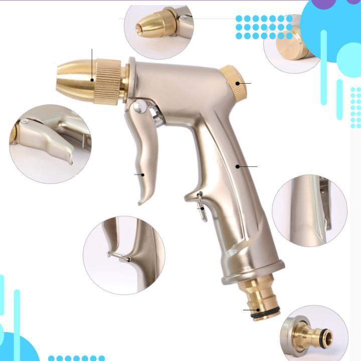 Bộ dây vòi xịt ️bơm nước phun sương️ ,tăng áp 3 lần,loại 3m,5m 206701-1đầu đồng,cút,nối nhựa đen+ mở chai