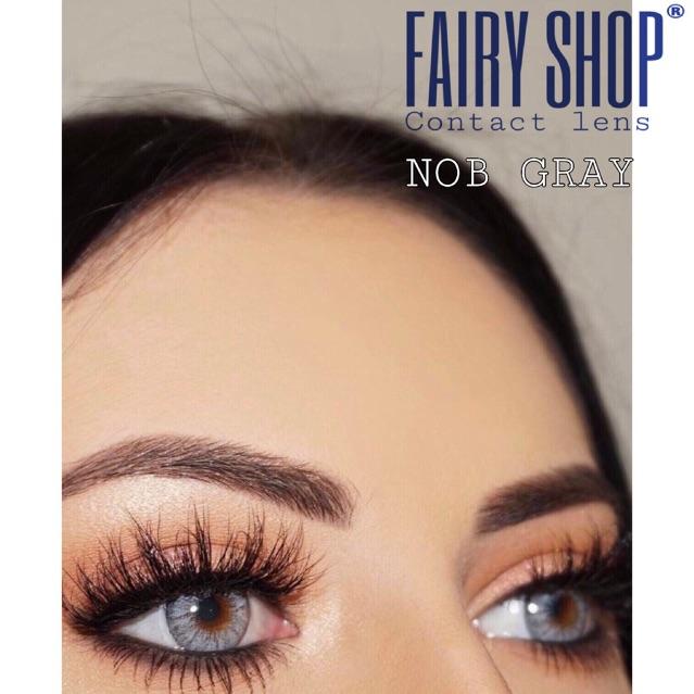 Hình ảnh Kính Áp Tròng NOB GRAY 14.2mm - FAIRY SHOP CONTACT LENS độ 0 đến 7