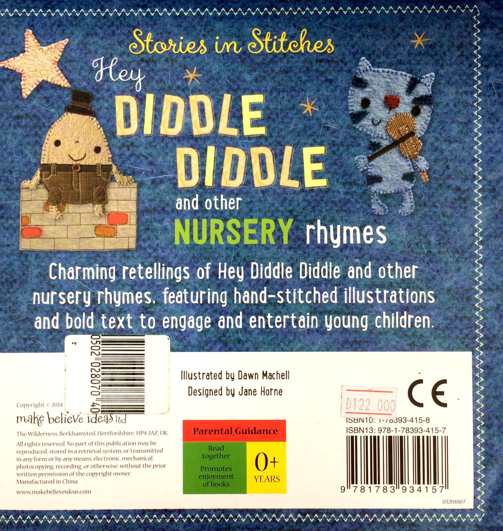 Stories in Stitches: Hey Diddle Diddle and other Nursery Rhymes