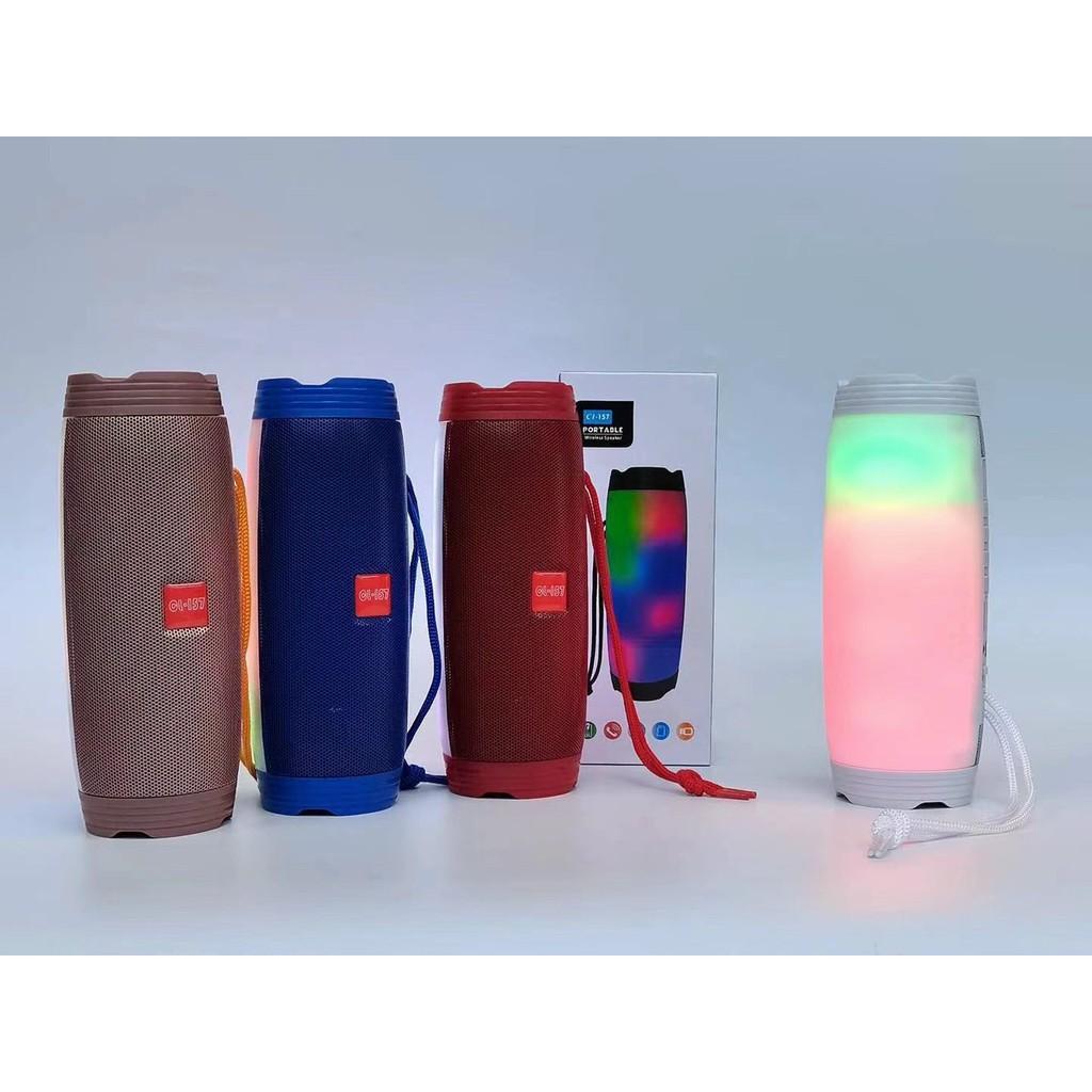 Loa Bluetooth Đèn Led CL157 nghe nhạc cực chất âm thanh sống động