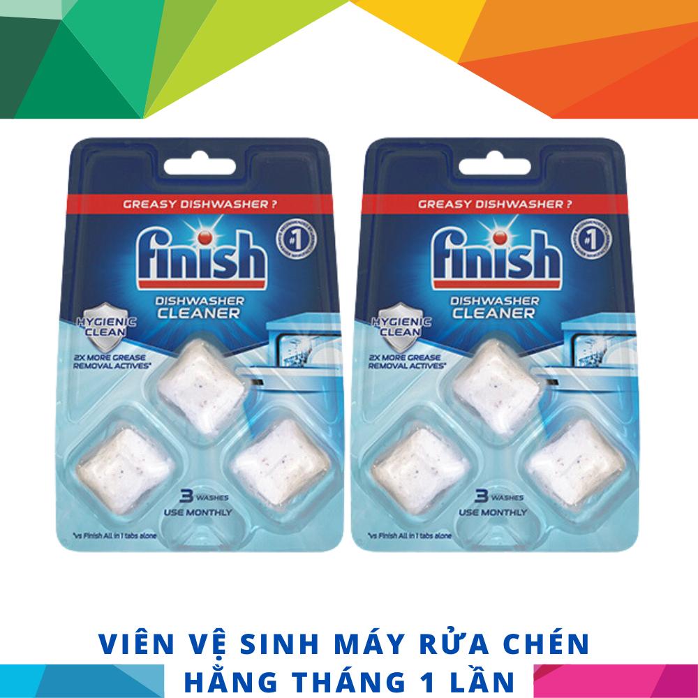 COMBO 2 Vỉ viên vệ sinh bảo trì máy rửa chén Finish – .