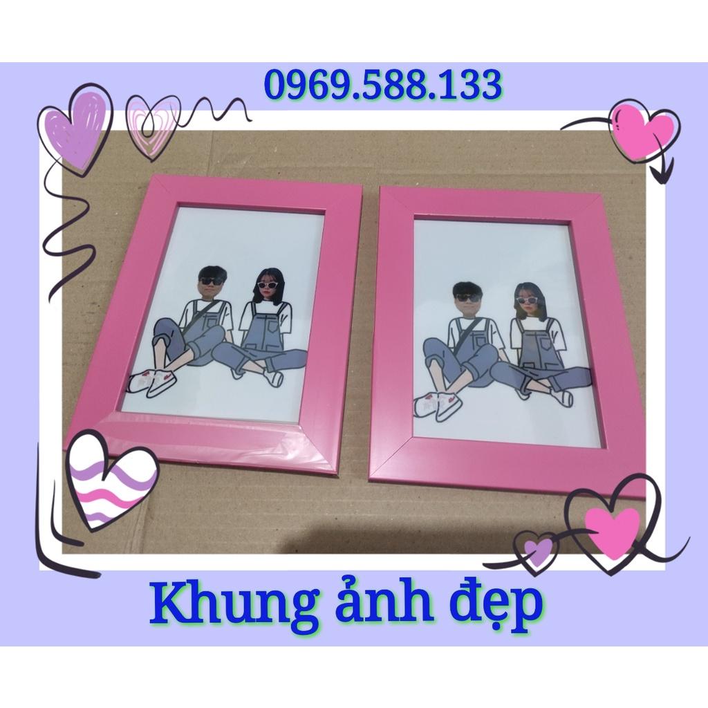 Khung ảnh để bàn tặng kèm chân 10x15cm, 13x18cm, 15x21cm}}-