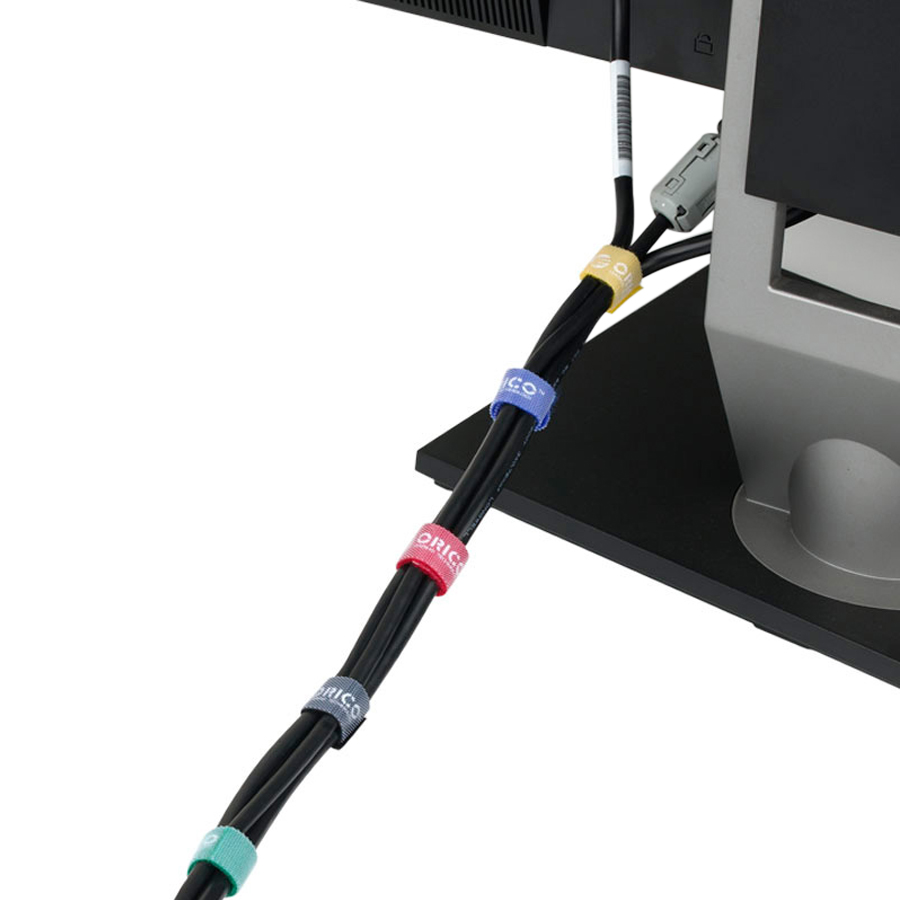 Combo 5 Băng Dán Thu Gọn Dây Điện ORICO CBT-5S - Hàng Chính Hãng