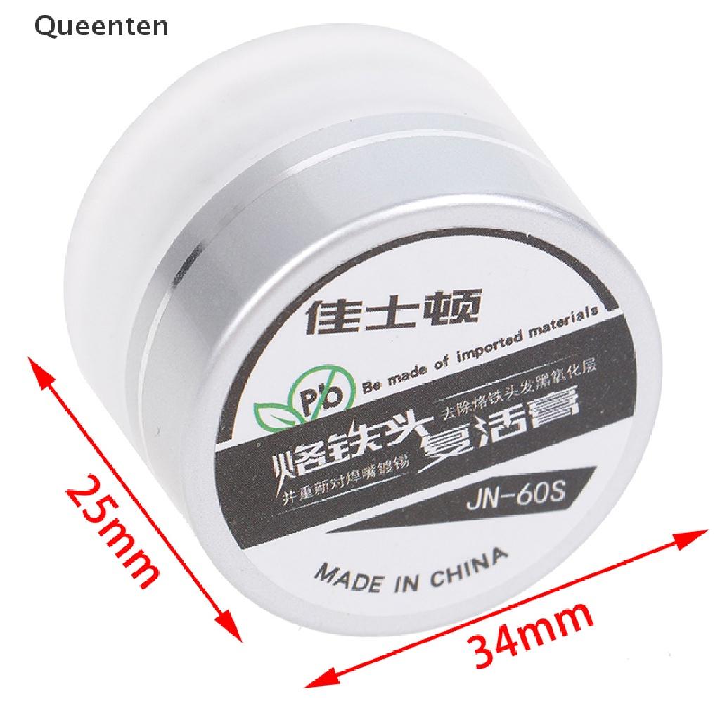 Queenten 35g oxide electrical soldering iron tip refresher solder cream clean paste QT