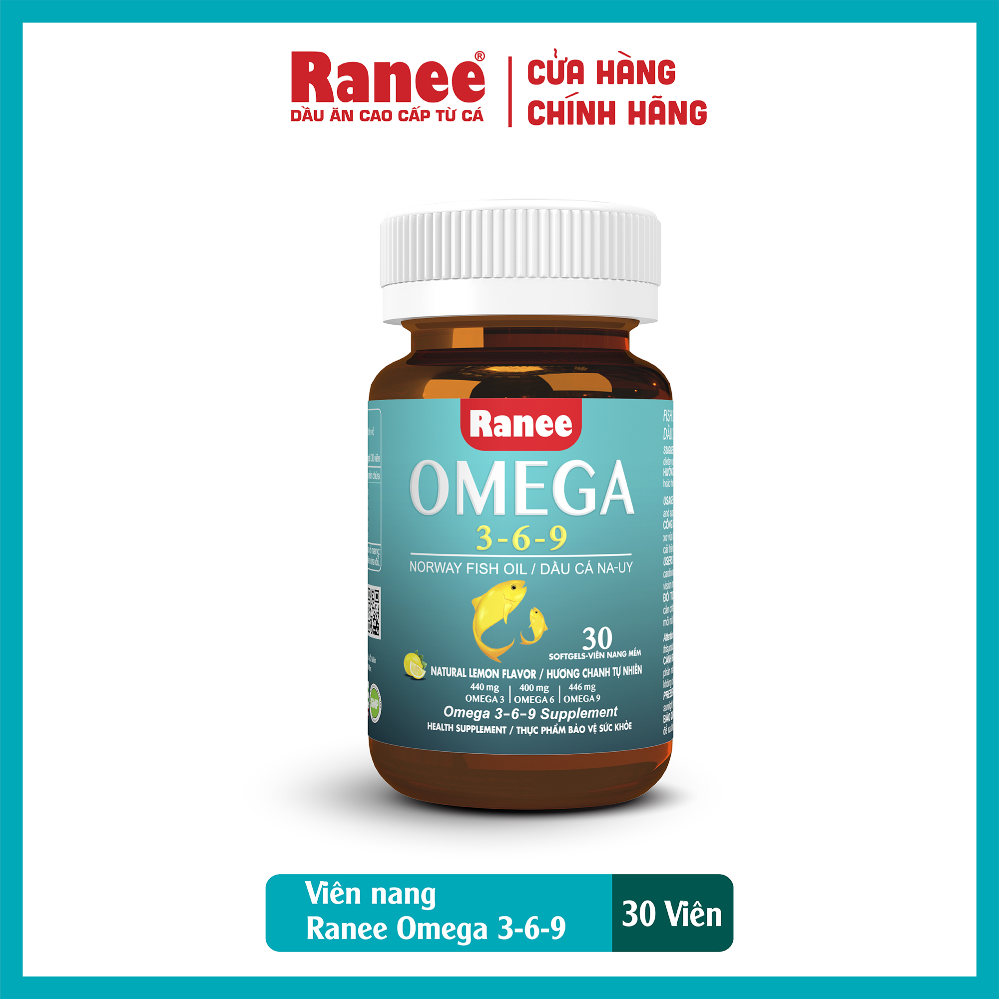 Viên Nang Dầu Cá Omega 3,6,9 (Hộp 30 viên)