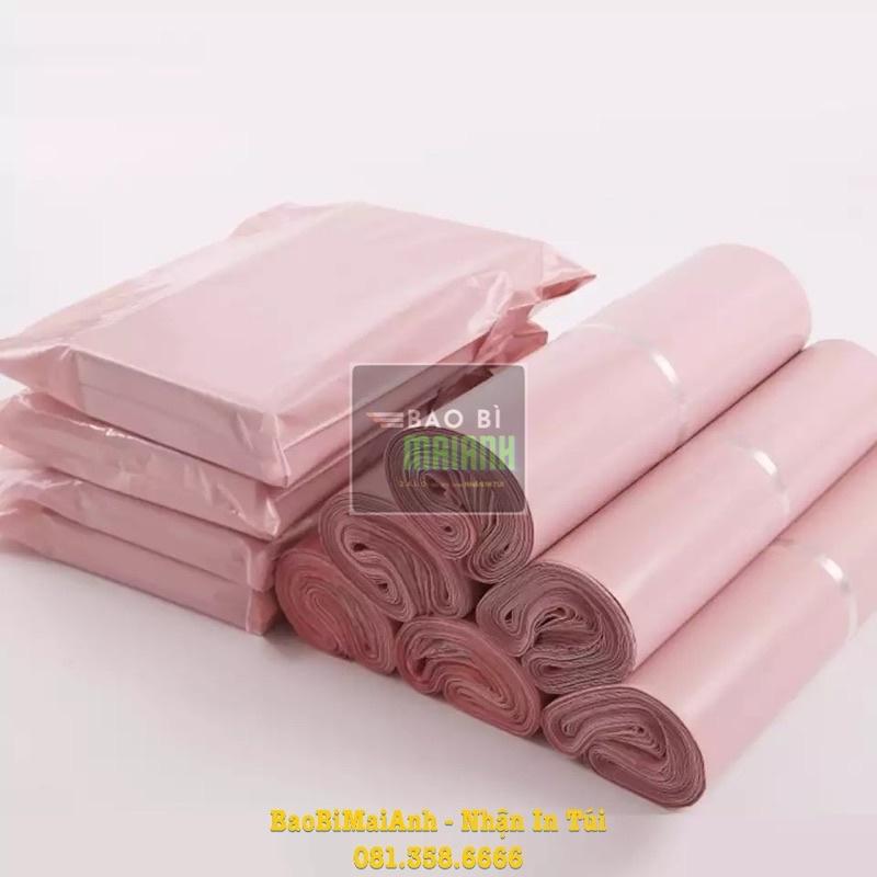 0,5KG-1KG TÚI NIÊM PHONG HÀNG Mầu HỒNG PASTEL CAO CẤPTúi ship Cod, đóng gói hàng chống bóc HÀNG PE SIÊU DAI SIÊU KÍN