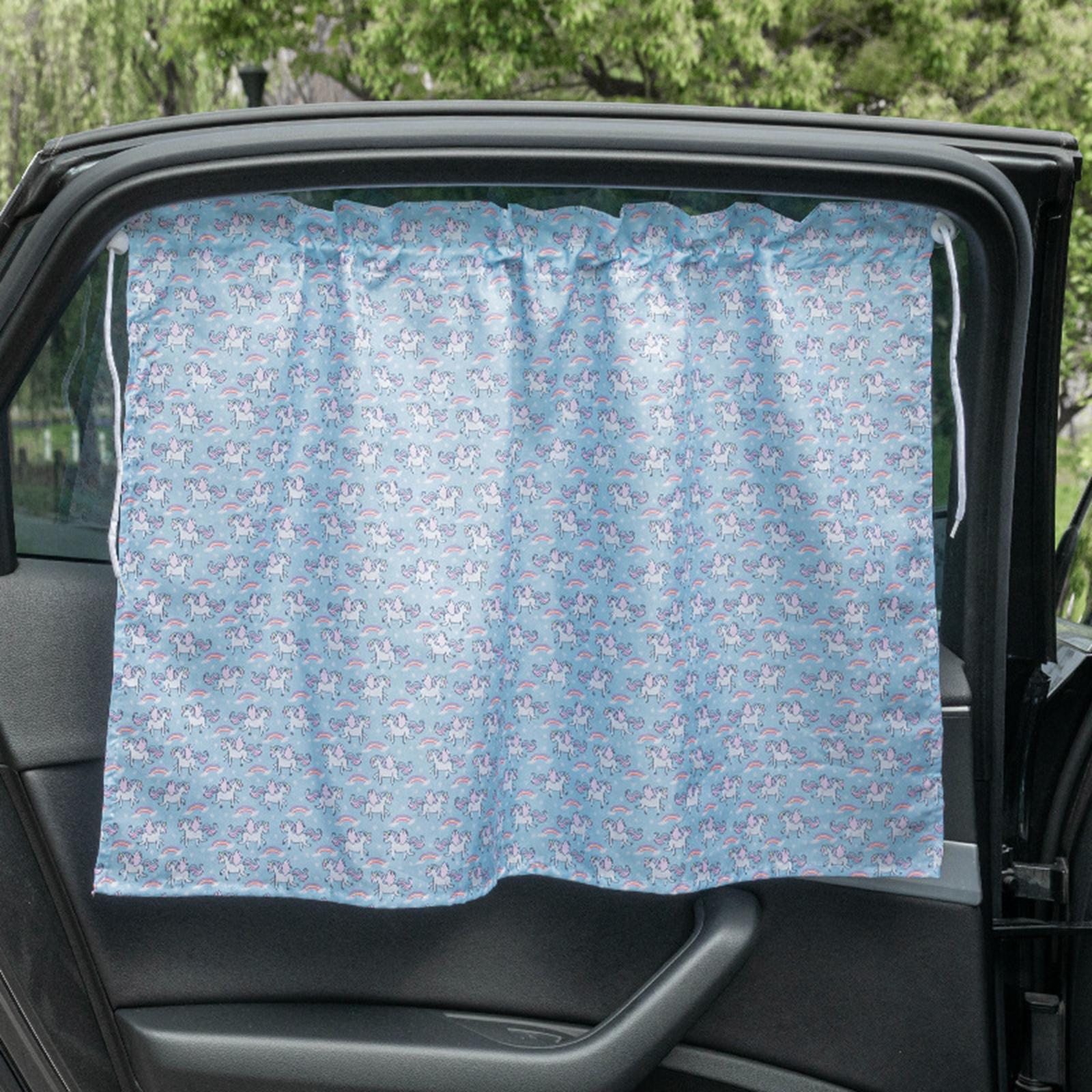 Car Side Window Sun Shade Breathable  Protection Car Window Sunshade Cover