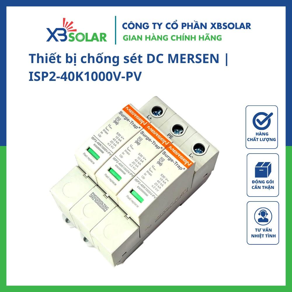 Thiết bị chống sét DC MERSEN SP2-40K1000V-PV, Thiết bị bảo vệ chống sét