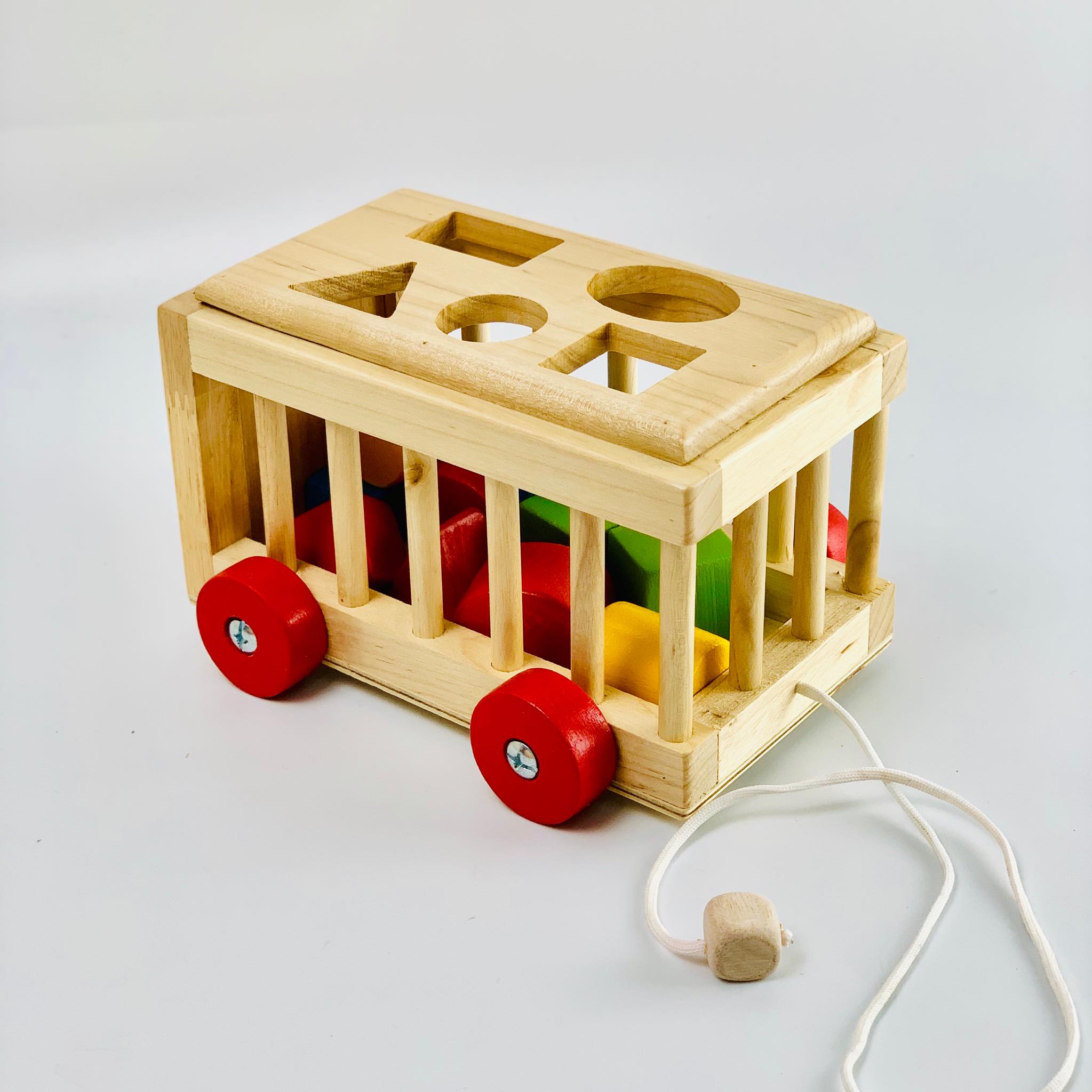 Combo xe thả hình và xe luồn hạt- đồ chơi trí tuệ Mykids