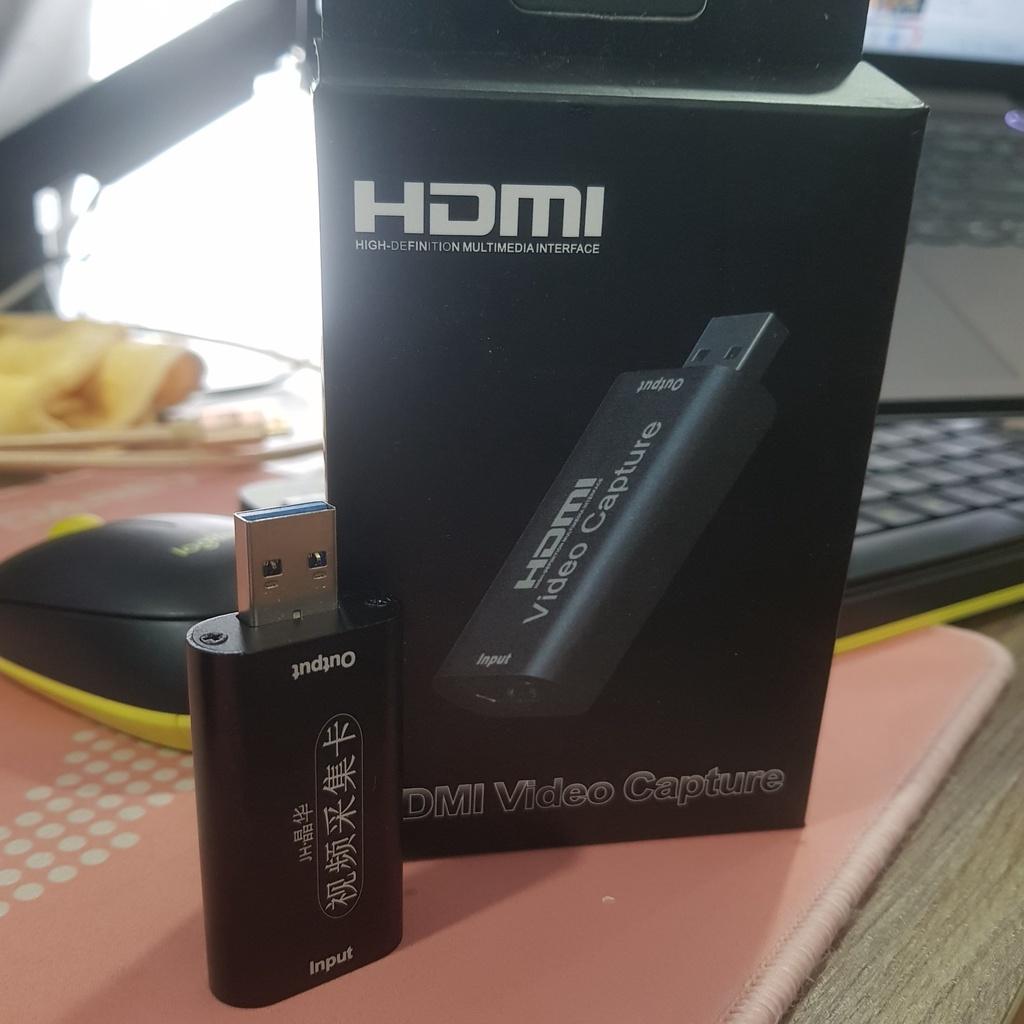 Video capture Usb 3.0 - HDMI JH z815 dùng lưu livestream từ laptop, pc, ps4, ps5, switch, điện thoại - Hồ Phạm