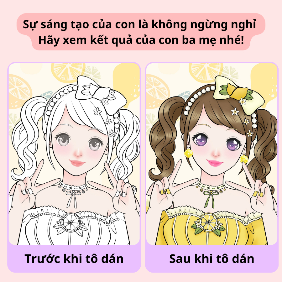 Combo Sách Trang Điểm Công Chúa _MEGA