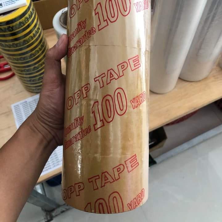 BĂNG KEO TRONG 100 YARD 01 CUỘN - BK04